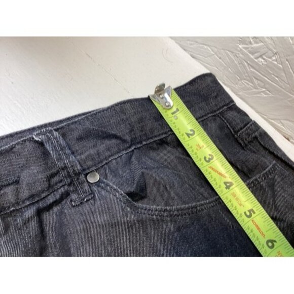 Perry Ellis Men's‎ Slim Fit Stretch Jeans Size 36x32 Black Mid Rise Smoke Free - Picture 5 of 15